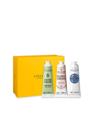 Presente Trio Creme de M&atilde;os